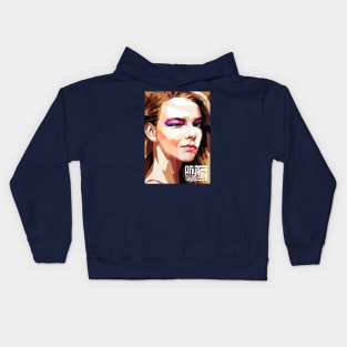 Anya Taylor Joy Pop Art Portrait (WPAP) Kids Hoodie